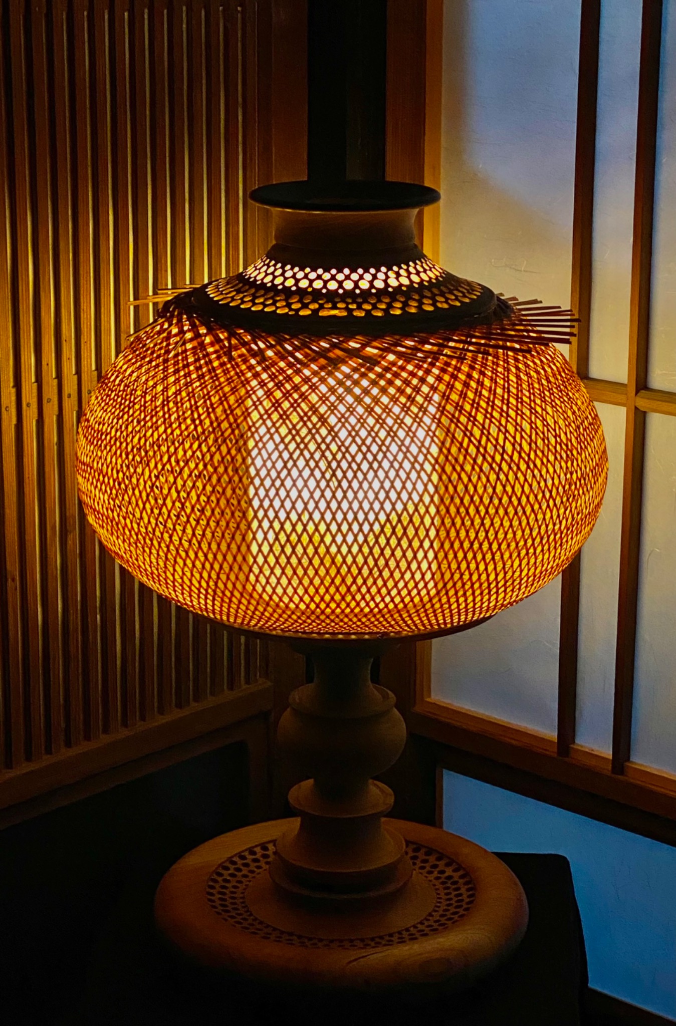 LS-007 編灯 I 点灯時の全景
